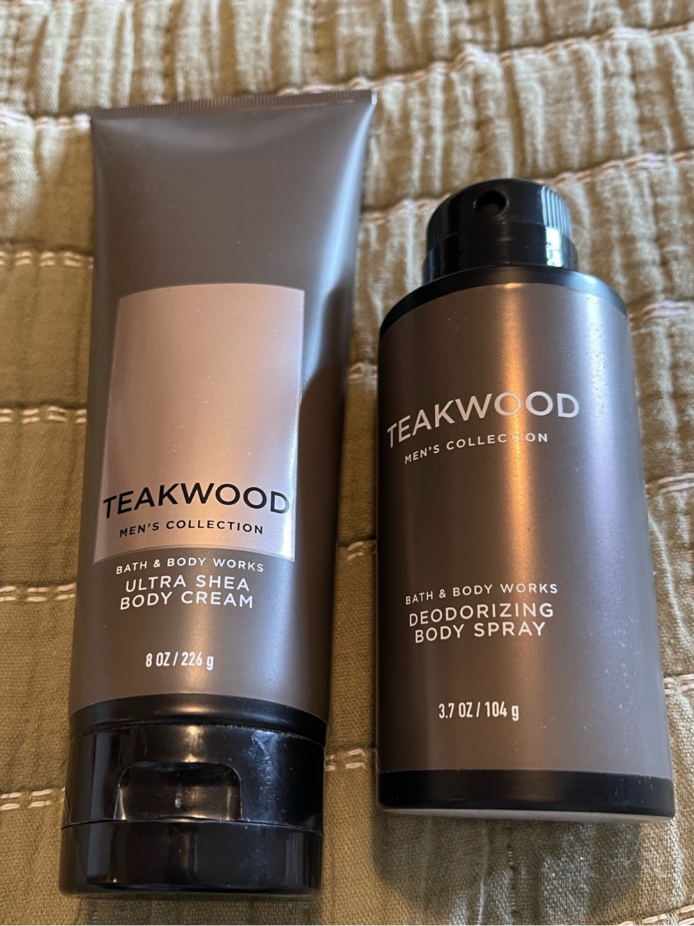 Bath & Body Works Teakwood Body Cream & Spray